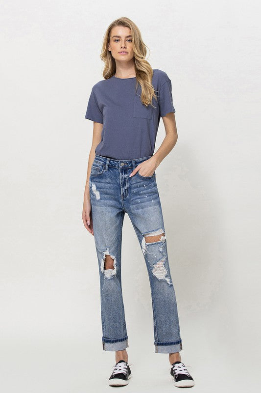 Easy Days Relaxed Straight Fit Denim