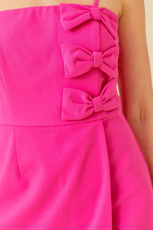 The Date is Set Bow Romper
