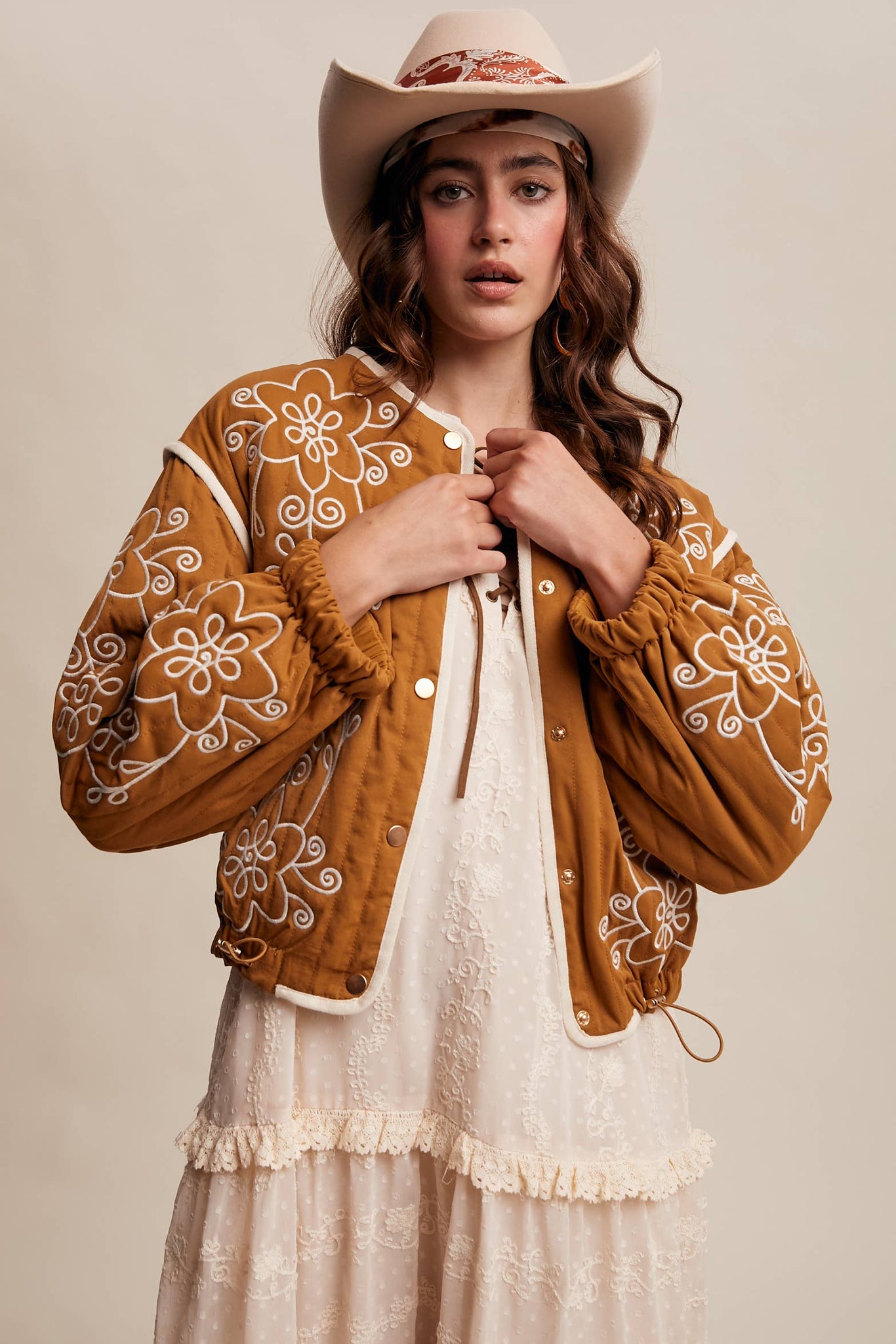 Take your Best Shot Western Quilted Jacket
