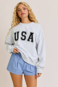 Team USA Embroidered Sweatshirt