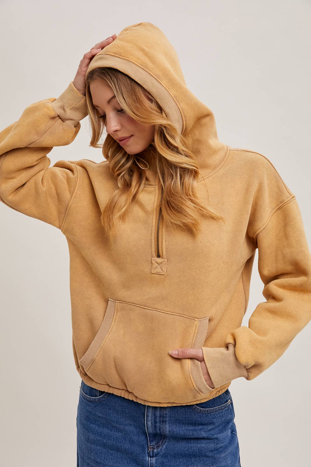 Kinda Like Carhart Fleece Lined Hoodie