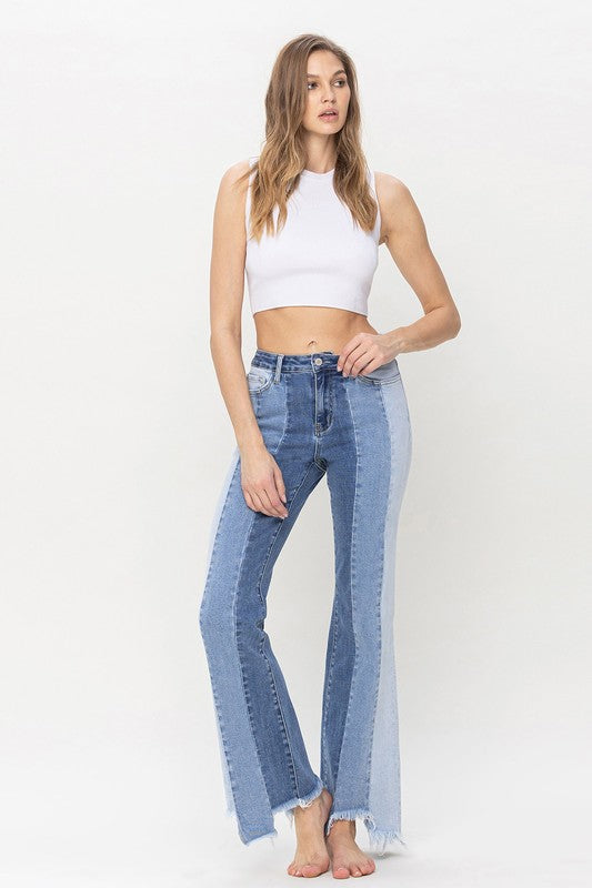 Denim Daze High Waisted Flare