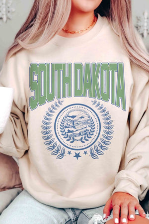 South Dakota State Wreath Graphic Sweatshirt