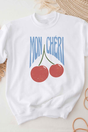 MON CHERIE Graphic Sweatshirt