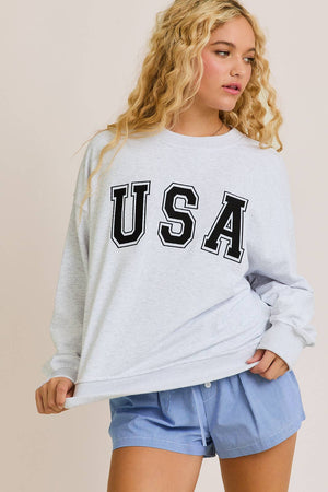 Team USA Embroidered Sweatshirt