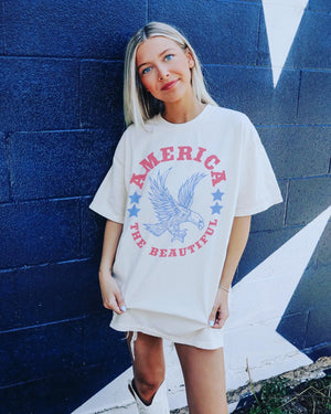 America The Beautiful Graphic Tee