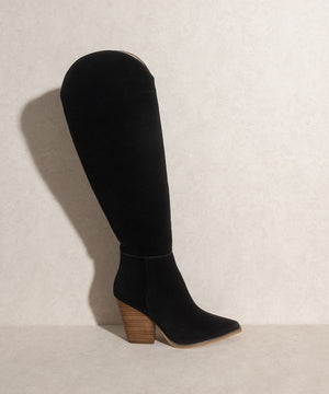 The Clara Knee-High Western Boots