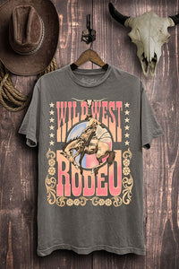 Wild West Rodeo Graphic Top