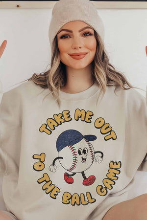 Take Me Out to the Ballgame Vintage Sweatshirt