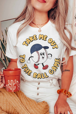 Take Me Out to the Ballgame Vintage Tee