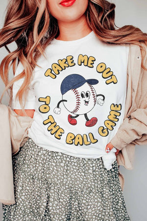 Take Me Out to the Ballgame Vintage Tee