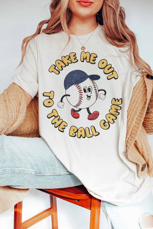 Take Me Out to the Ballgame Vintage Tee