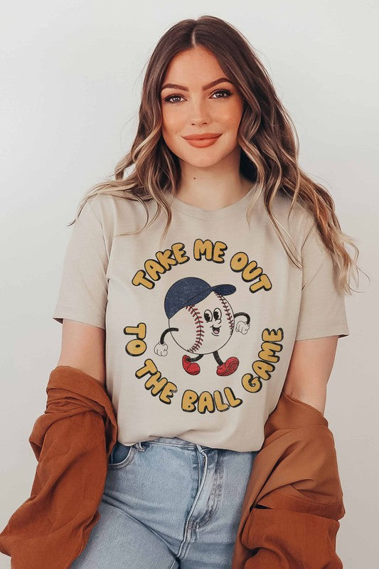 Take Me Out to the Ballgame Vintage Tee