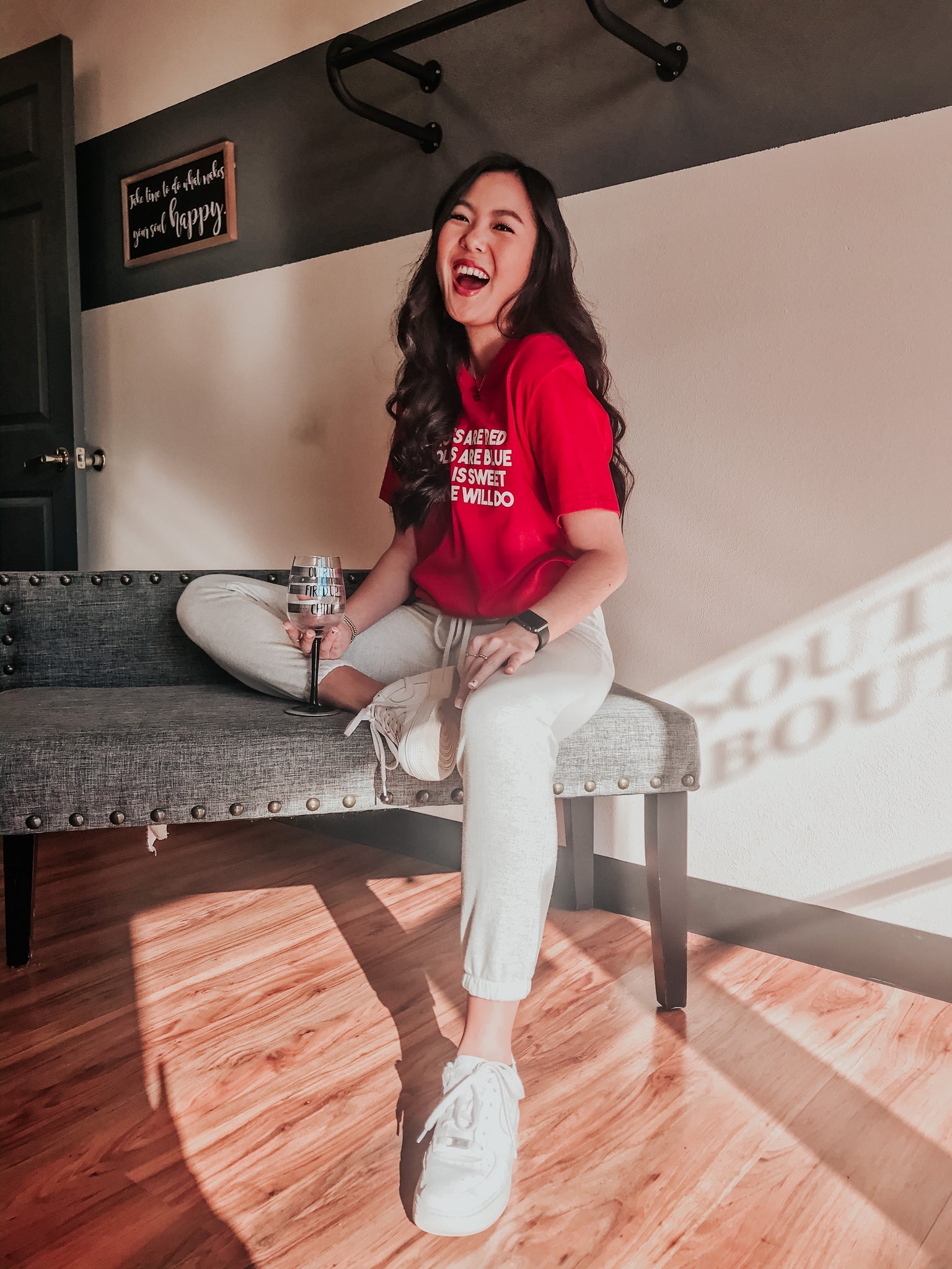 Roses are Red, But Wine Will Do