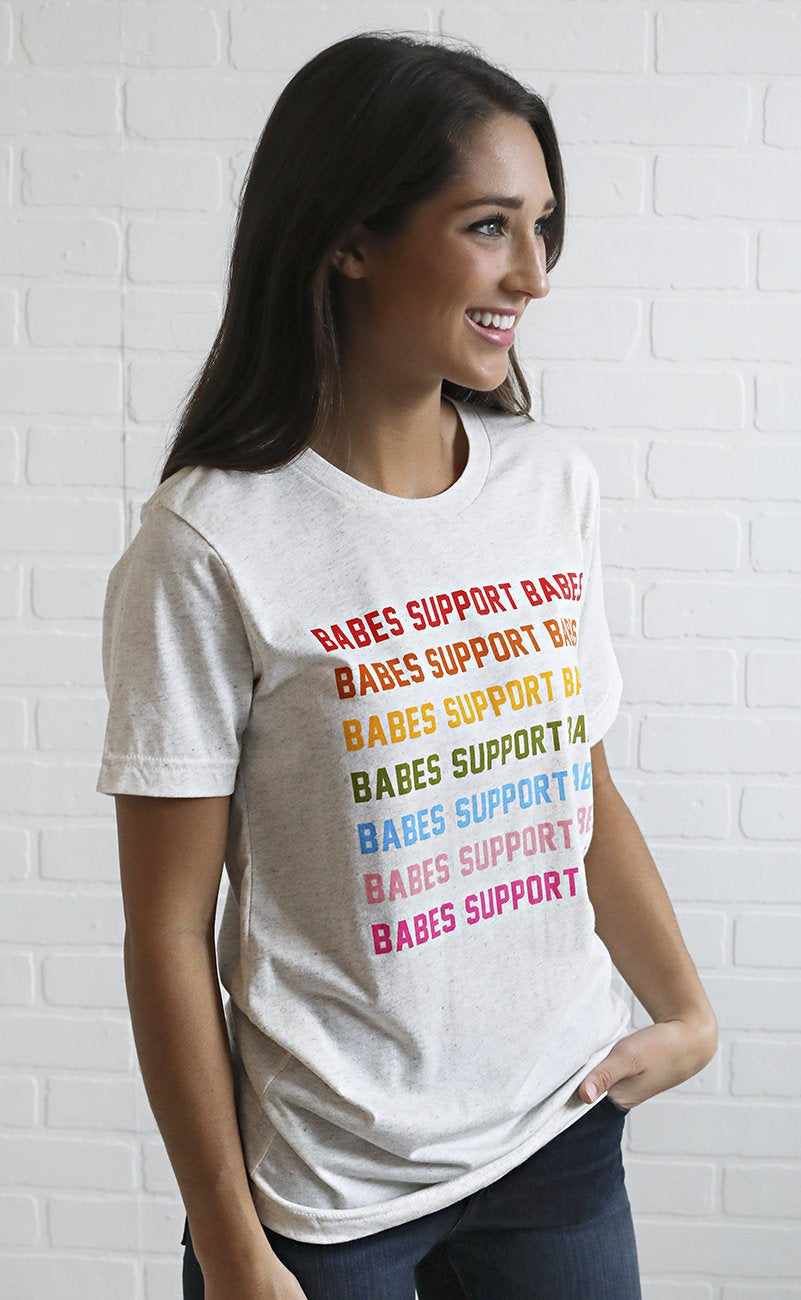 Babes Support Babes Rainbow