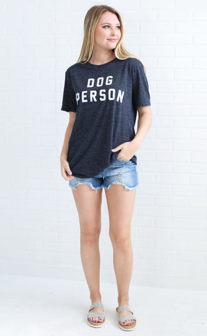 Friday + Saturday Dog Person Tee