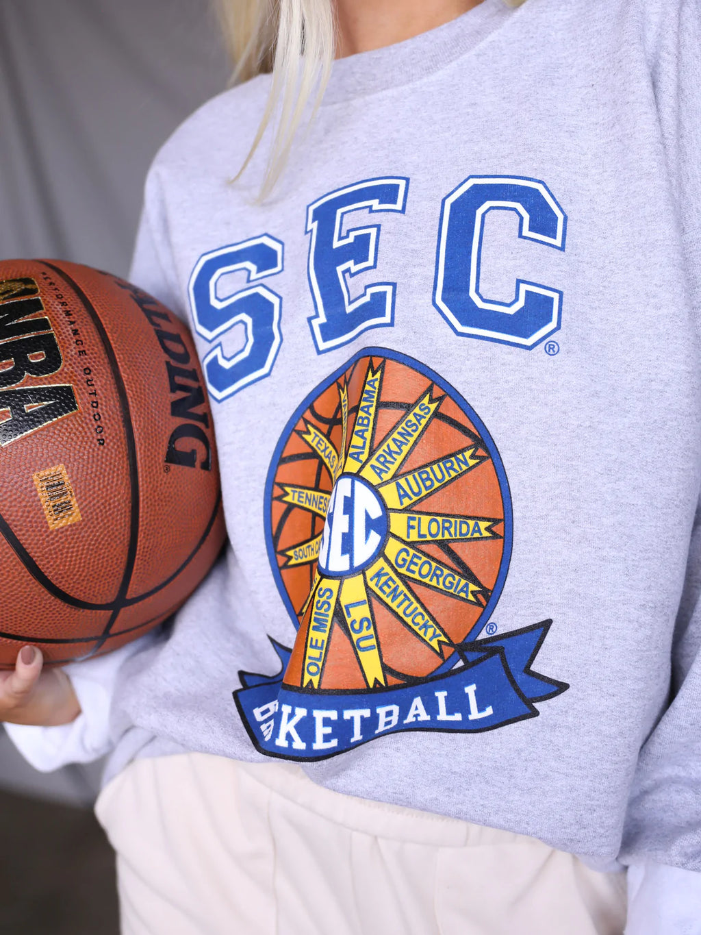 Vintage SEC Basketball Sweatshirt