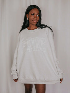 Bride in Puff Paint Sweatshirt