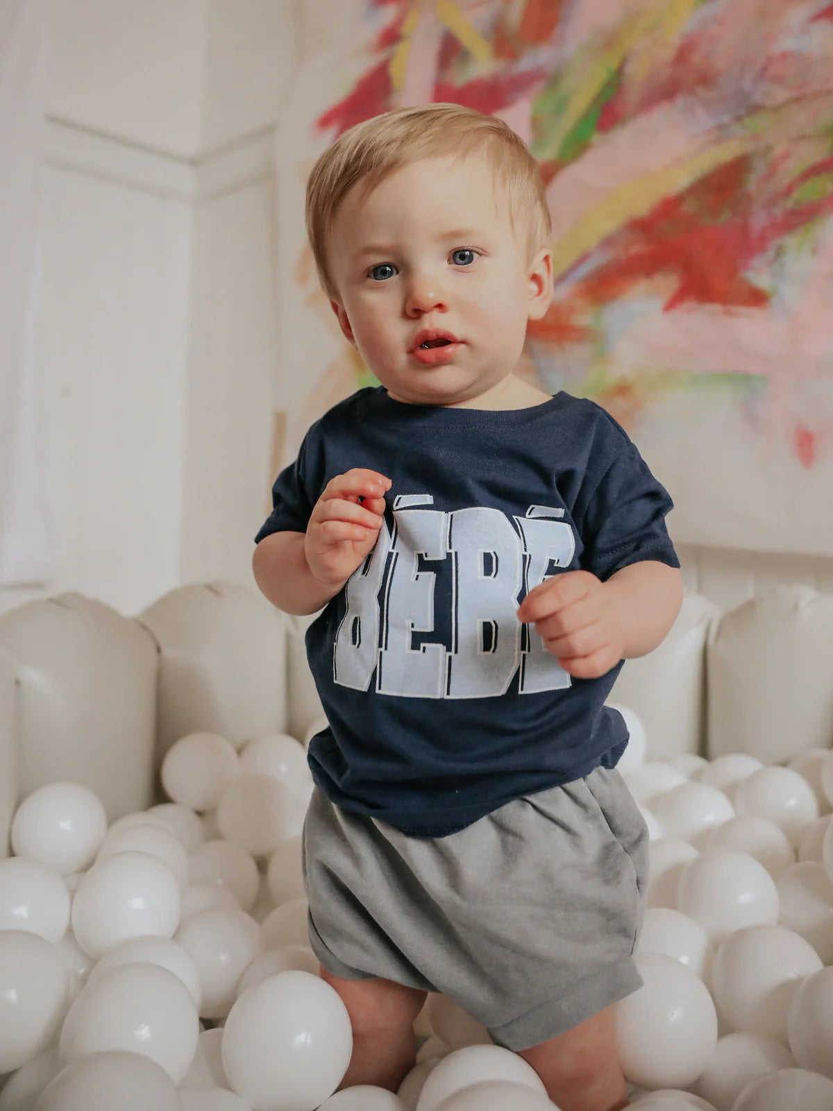 The Bebe Tee in Blue