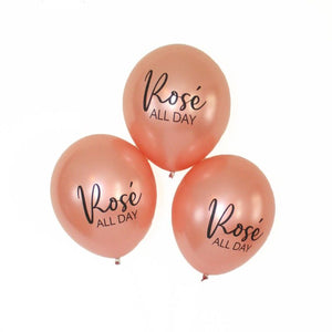 Rosé All Day Latex Balloons