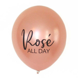 Rosé All Day Latex Balloons