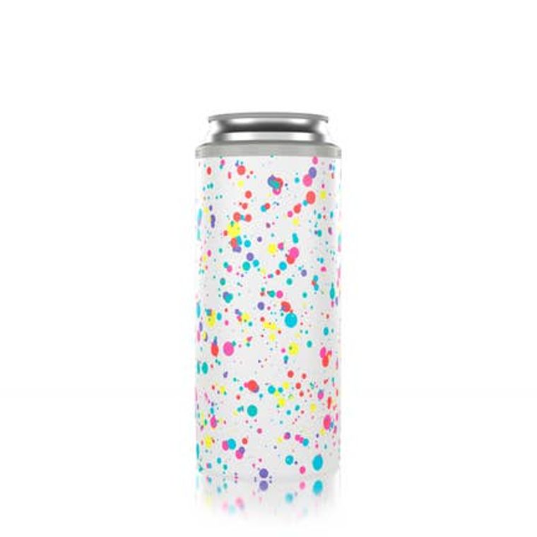 Slim Can Cooler Splatter Paint